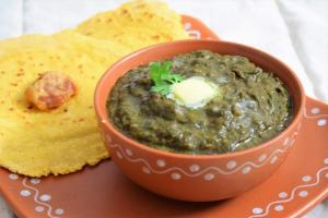 Punjabi Style Sarson Ka saag recipe on Food Connection